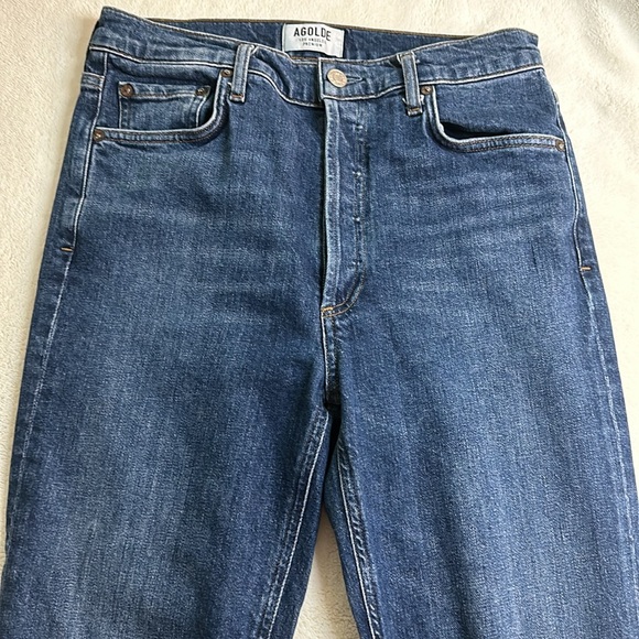 Agolde Nico High Rise Slim Fit Jeans Size 28 - Picture 3 of 12